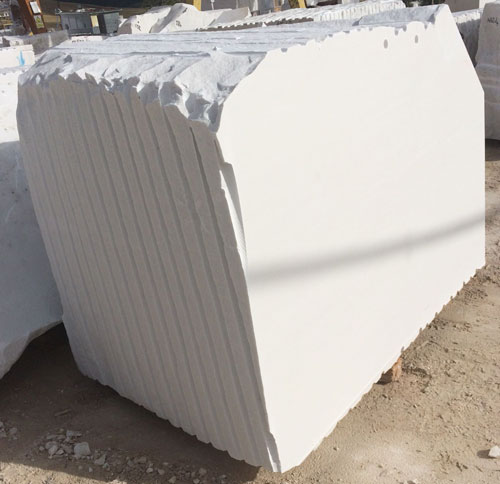white Sivec Marble block, slab, tile. Bianco Sivec